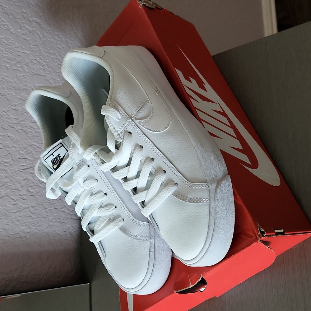 White Nike Court Royale sneakers